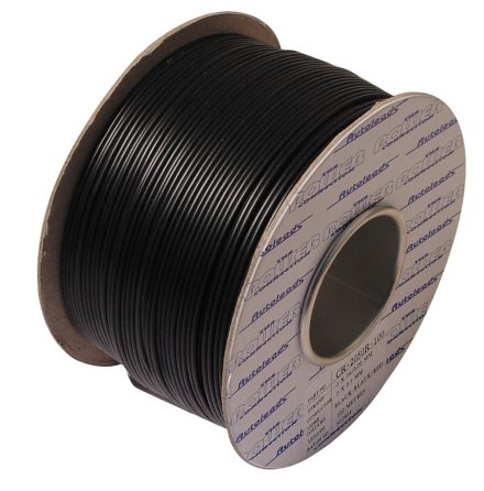 100m 2x0.50mm2 Blk&Blk/Red