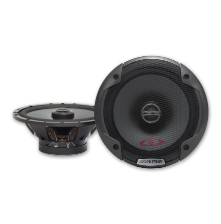 Alpine Type-G Coax 2-way speaker 6-1/2"