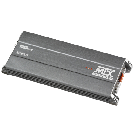 MTX 4-channel 480W RMS class-D wide range amplifier with com
