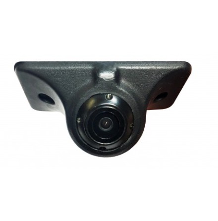 Self-adhesive mounting blind spot camera with flexible hous