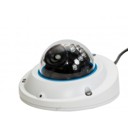 High Definition anti-tamper non-swivelling dome camera for