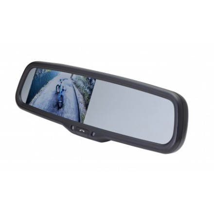 """4.3"""" Factory Mount Mirror Monitor with built in Blueto