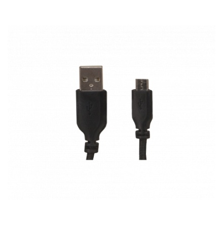 1m Micro till USB kabel Svart