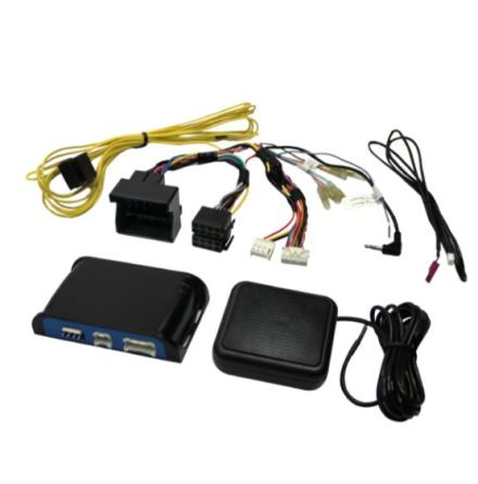 Radio replacement interface for select BMW vehicles.