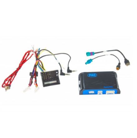 Radio replacement interface for select Mercedes vehicles.