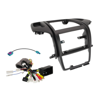 Installation frame for FIAT Ducato with OEM BT Radio