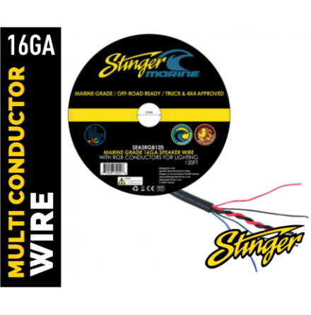 Stinger 1,5mm2 Speaker Wire + 0,8mm2 Control Wires