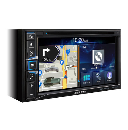 Alpine Navigation System with DVD player