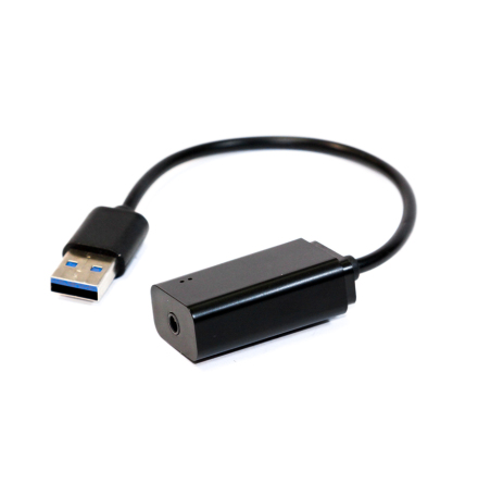 AUX to USB jack converter