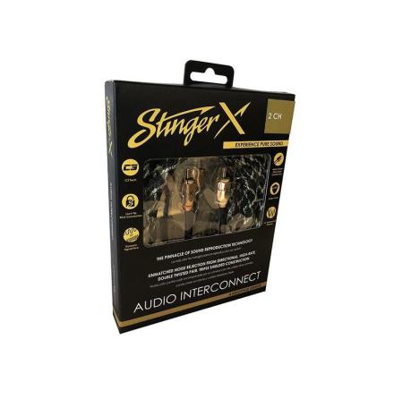 Stinger X 3-series 3,6m RCA Interconnect